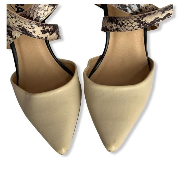 DIBA Snake Print Heels - Picture 3 of 7